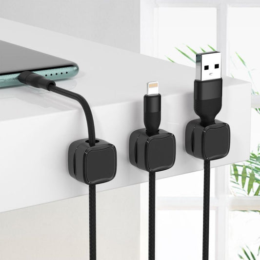Declutter Your Workspace with the Magnetic Cable Clip