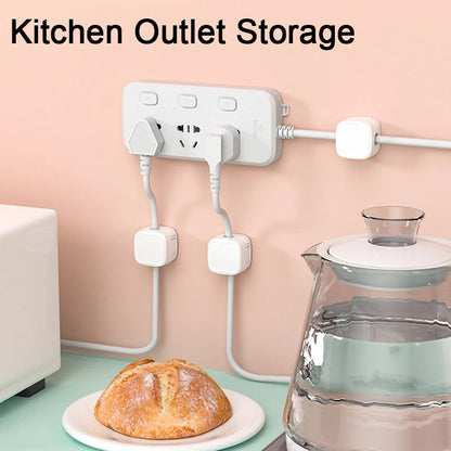 Magnetic Cable Clip – Under Desk Cable Management, Adjustable Cord Holder, Wire Organizer & Cable Keeper