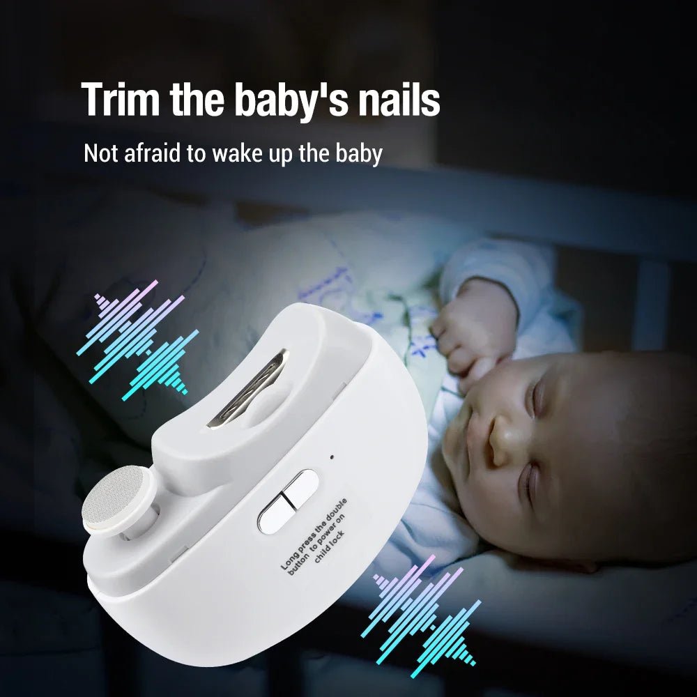 NailGlow™ Electric Nail Clipper Grinding - NUVIAQ