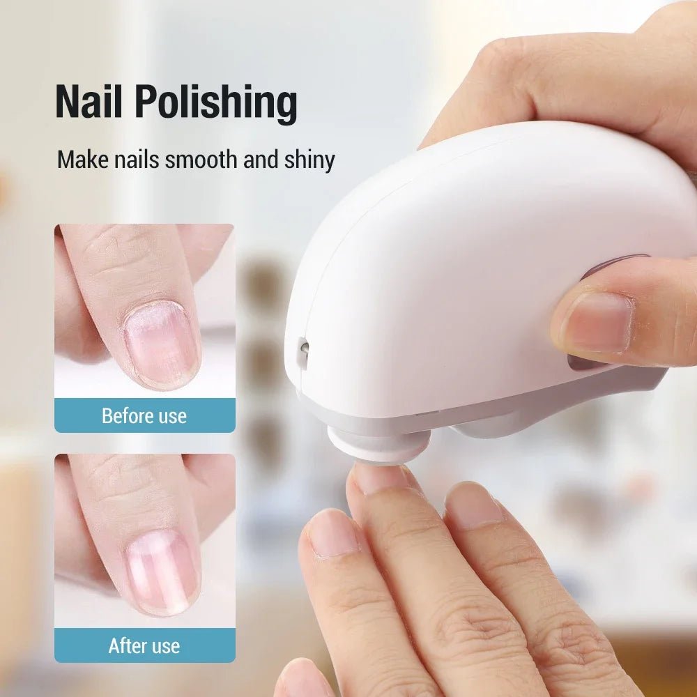 NailGlow™ Electric Nail Clipper Grinding - NUVIAQ