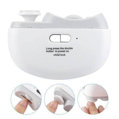 NailGlow™ Electric Nail Clipper Grinding - NUVIAQ