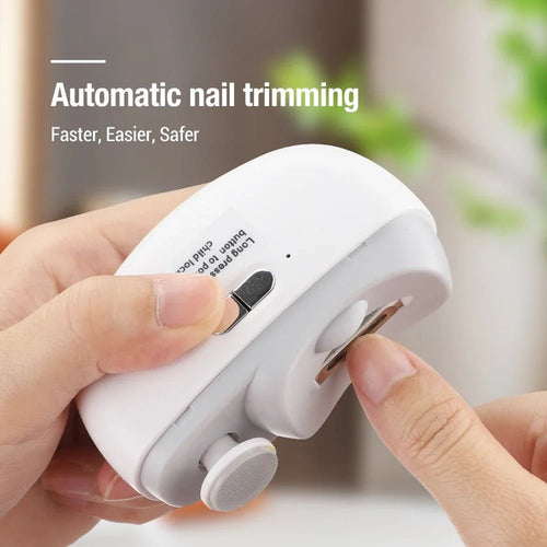 NailGlow™ Electric Nail Clipper Grinding - NUVIAQ